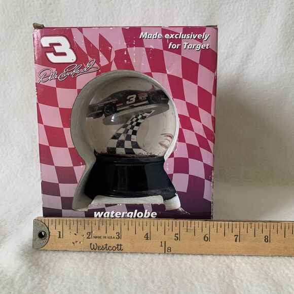 DALE EARNHARDT SR NASCAR RARE WATERGLOBE #3 ORIGINAL BOX TARGET EXCLUSIVE RARE - Picture 11 of 12